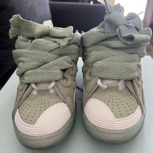 WOMEN SZ 39 SAGE LANVIN CURB SNEAKER